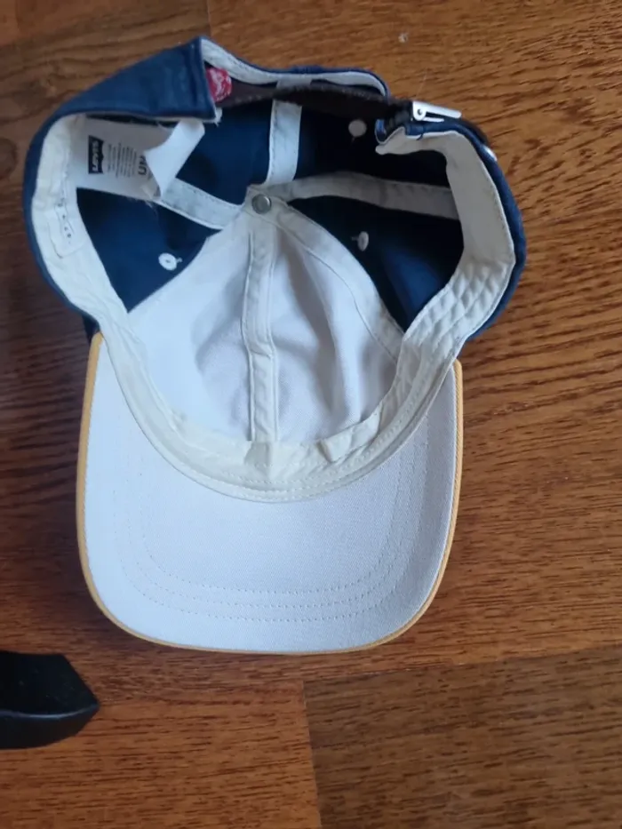 Casquette bleue Levis - photo numéro 4