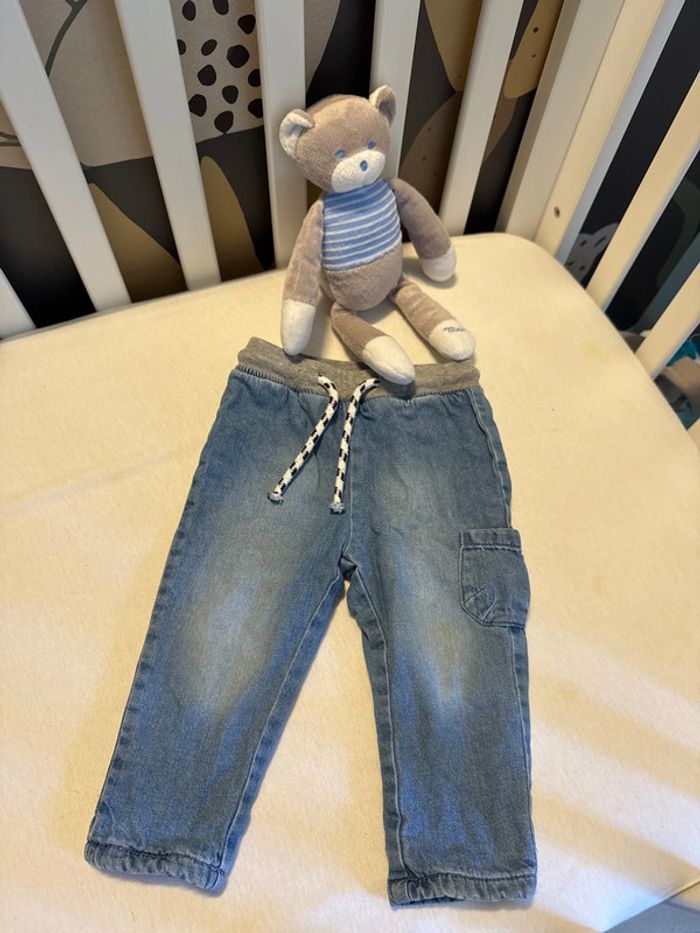 Jean 12 mois doublé chaud pour l’hiver