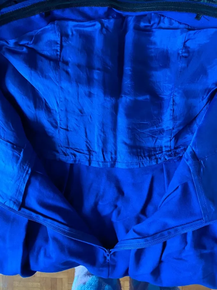 Robe bustier bleue Nafnaf - photo numéro 11