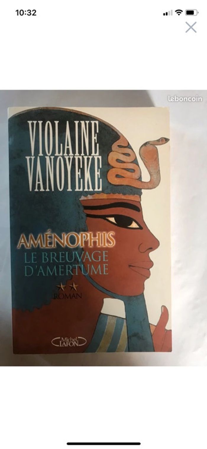 Amenophis le breuvage d’amertume