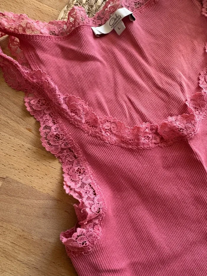 Débardeur rose - photo numéro 2