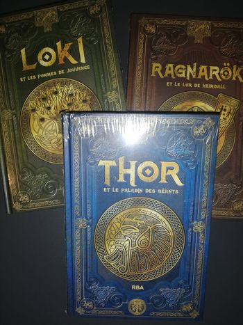 Lot de 3 Livres Mythologie nordique