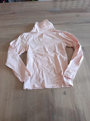 Sous pull rose pastel