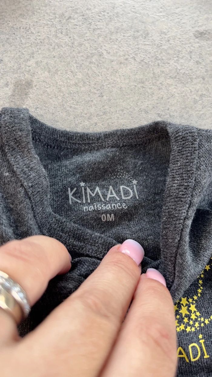 Lot de 2 bodies manches longues - photo numéro 3