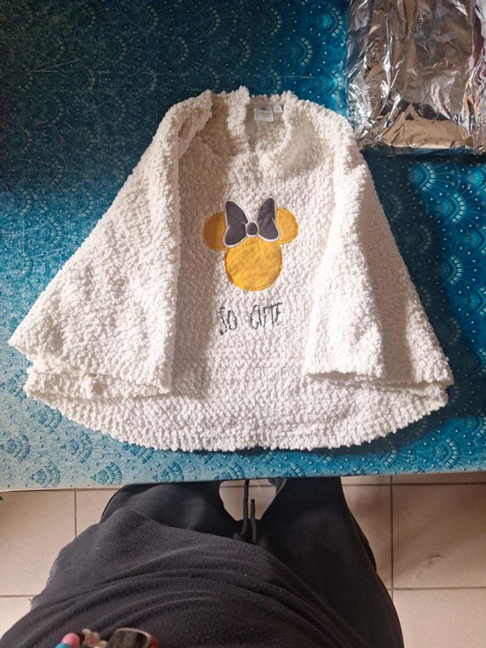 Poncho minnie disney 18 mois