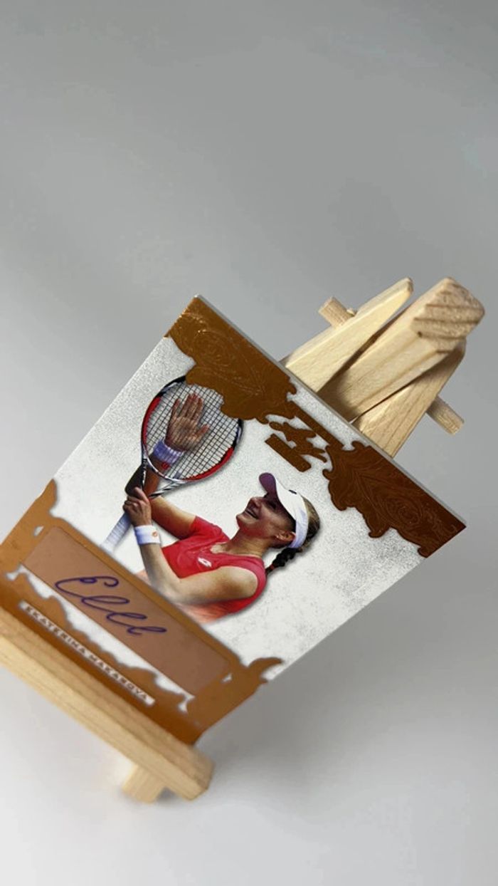 2015 Leaf Ultimate Tennis Ekaterina Makarova #BA-EM1 - photo numéro 3