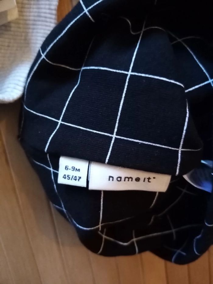 Lot bonnets 6mois h&m name it - photo numéro 4