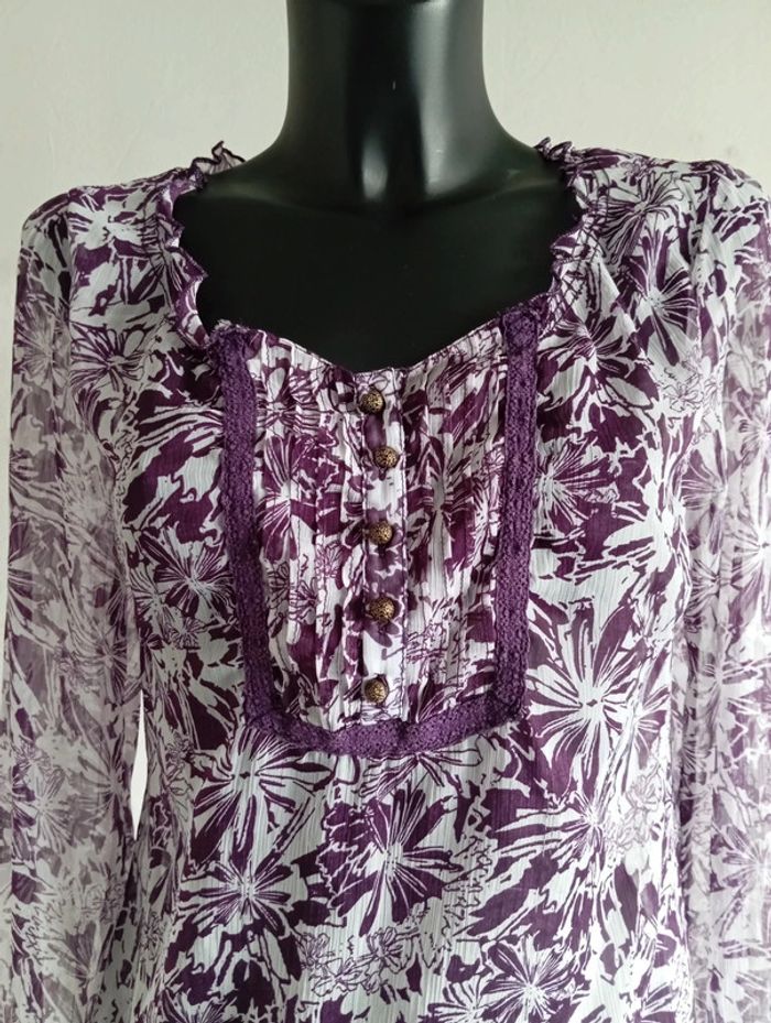 Blouse fleurie - photo numéro 3