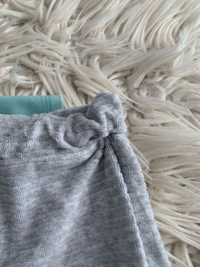 Pyjama turquoise et gris - photo numéro 8