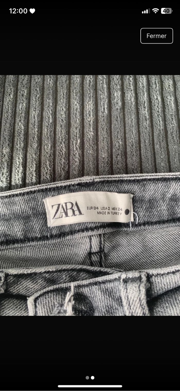 Jeans slim gris - photo numéro 2