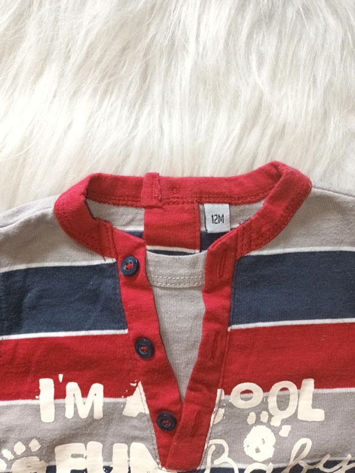 T shirt manches longues 12mois - photo numéro 6
