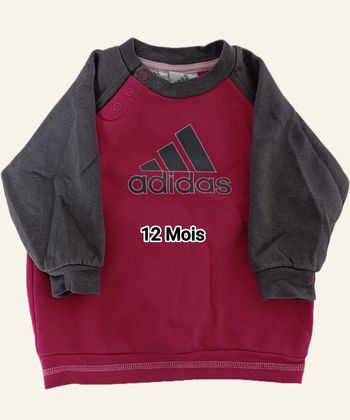 Sweat Adidas. 12 Mois. Parfait état.