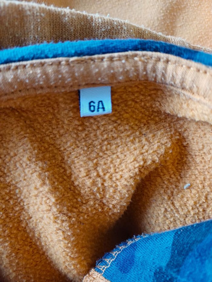 Sweat à capuche taille 6 ans - photo numéro 4