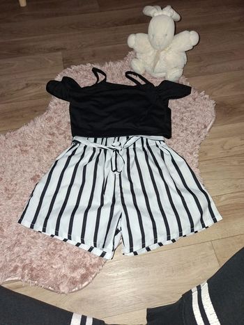 Ensemble 8 ans short + haut