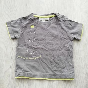 Tee-shirt éléphant 6 mois