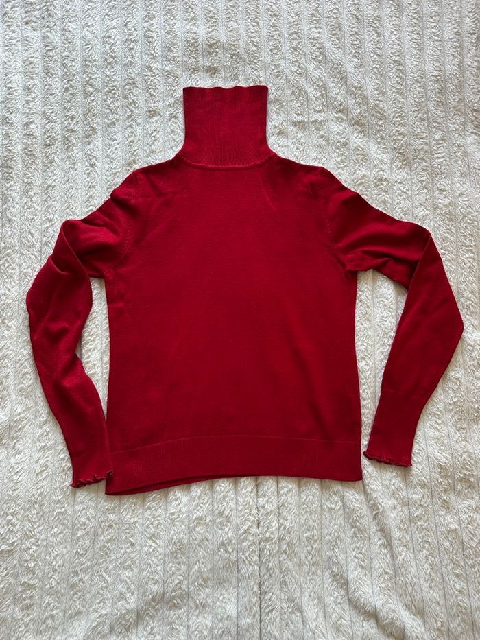 Pull rouge M - photo numéro 2
