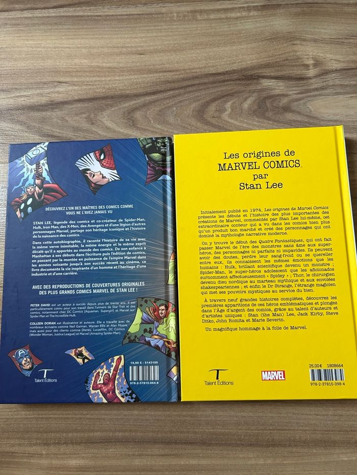 Lot de 2 Bandes Dessinées Marvel Stan Lee - photo numéro 5