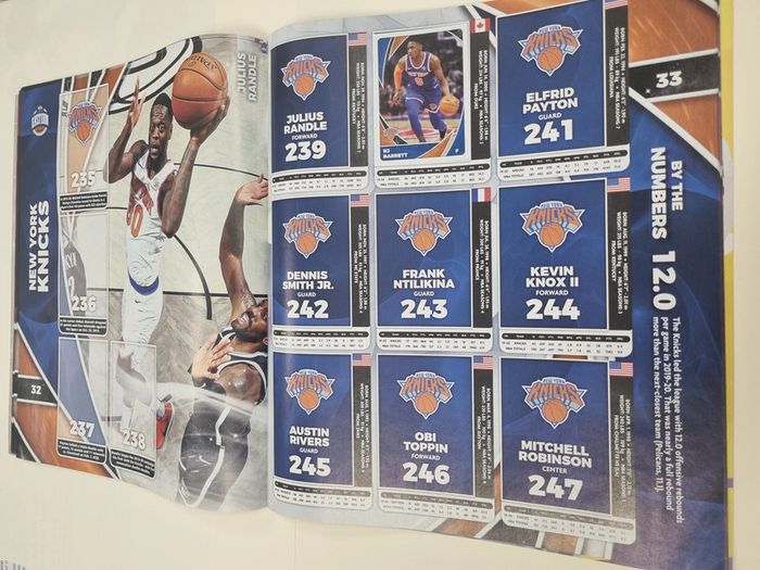 nba 2020 2021 basket album de stickers panini presque vide (15 vignettes collées) - photo numéro 9