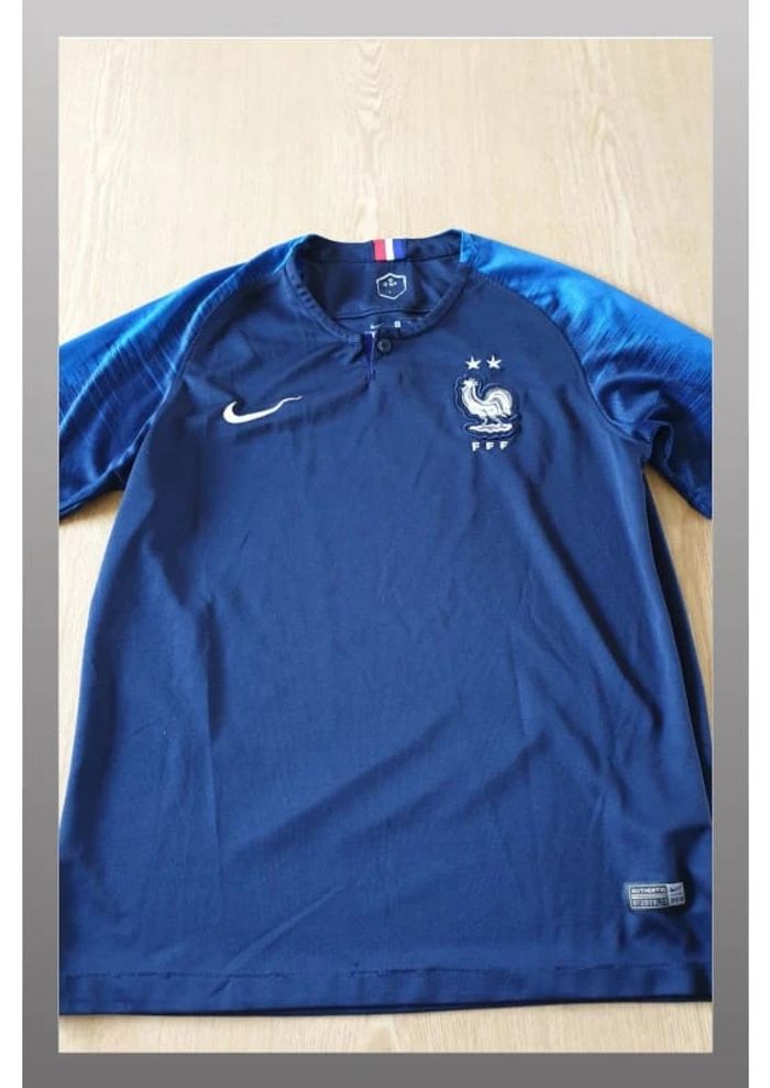 Tshirt sport enfant Nike FFF S bleu