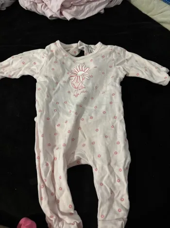 Pyjama fin bébé fille 3 mois