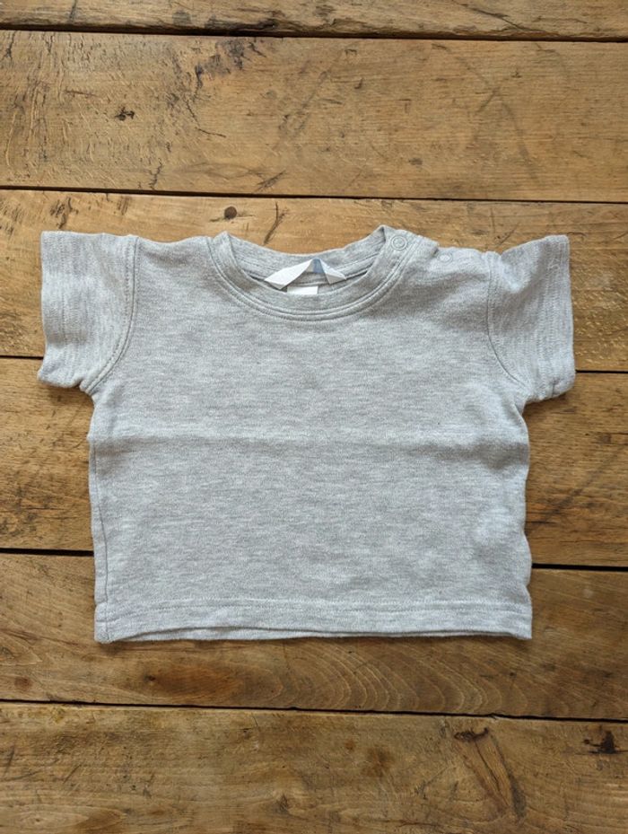 Lot de 4 tee-shirts manches courtes - 3 mois - photo numéro 5