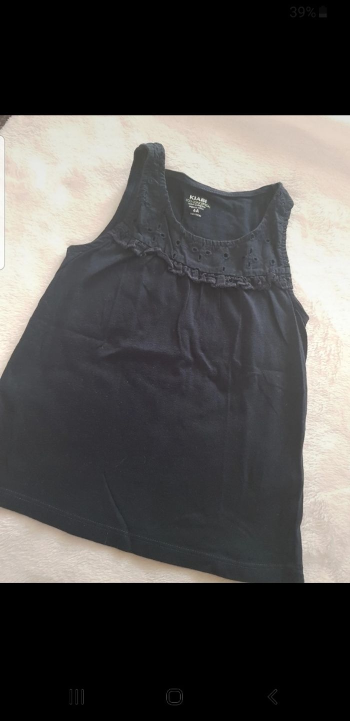 Débardeur fille taille 6 ans