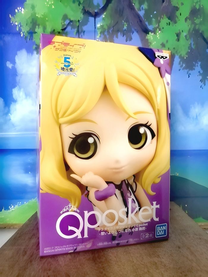 Lovelive Sunshine - Figurine Mari Ohara Q Posket Ver. A - banpresto - photo numéro 2