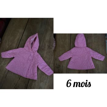 Petite parka violette