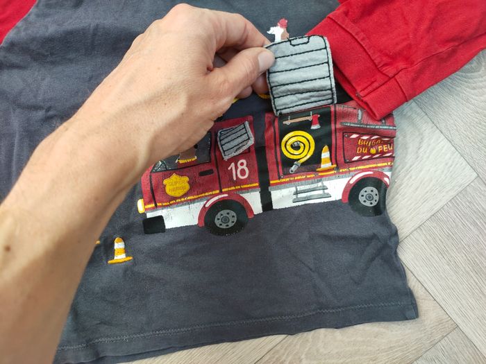 Lot de 2 pyjamas longs garçon 4 ans - photo numéro 4