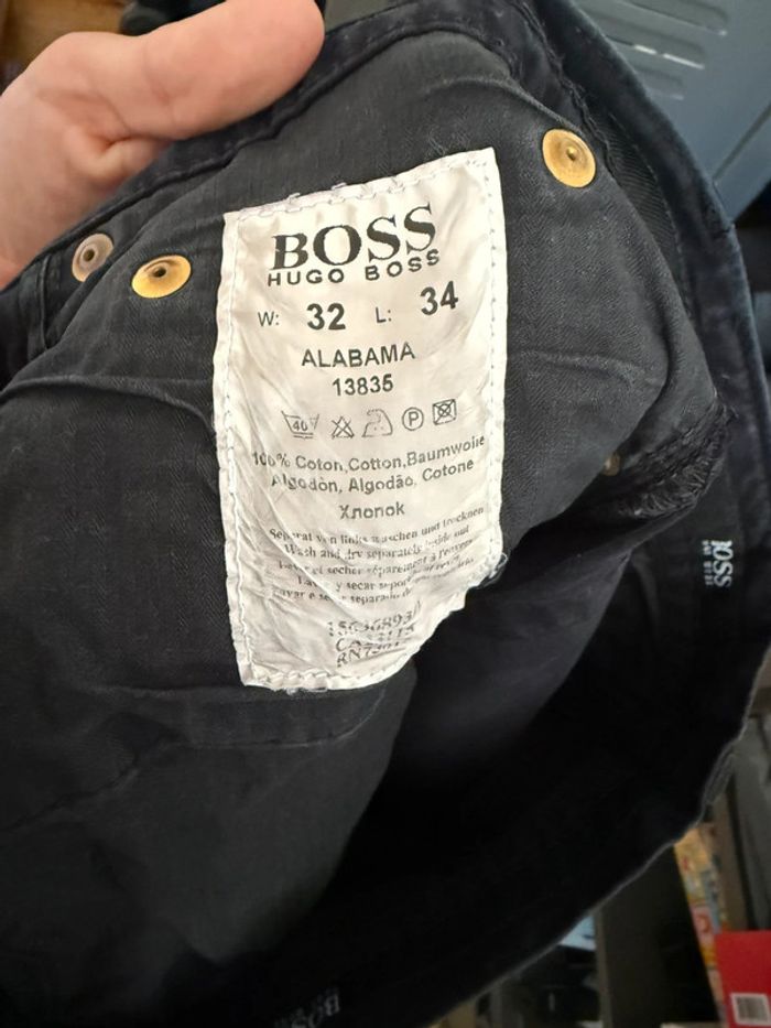 Pantalon noir vintage Hugo boss taille 40 - photo numéro 8