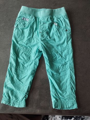 Pantalon bleu 12 mois
