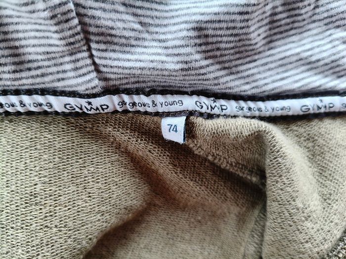 Gilet garçon Gymp vert kaki 74 cm - photo numéro 4