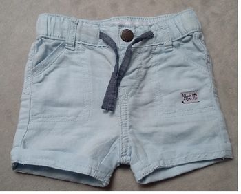 short gémo bleu ciel 6 mois neuf jamais porté