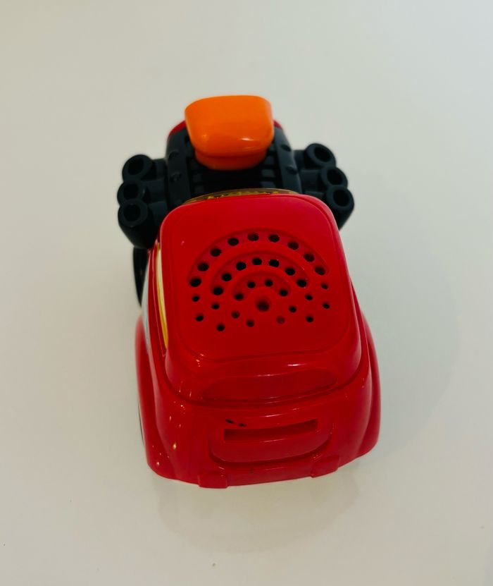 Vtech Tut Tut Bolides Marvin super tuning rouge atelier réparations voiture de course interactive copains animo super circuit maxi garage pompier gare police avion moto train hélico rare lot SOP77 - photo numéro 6