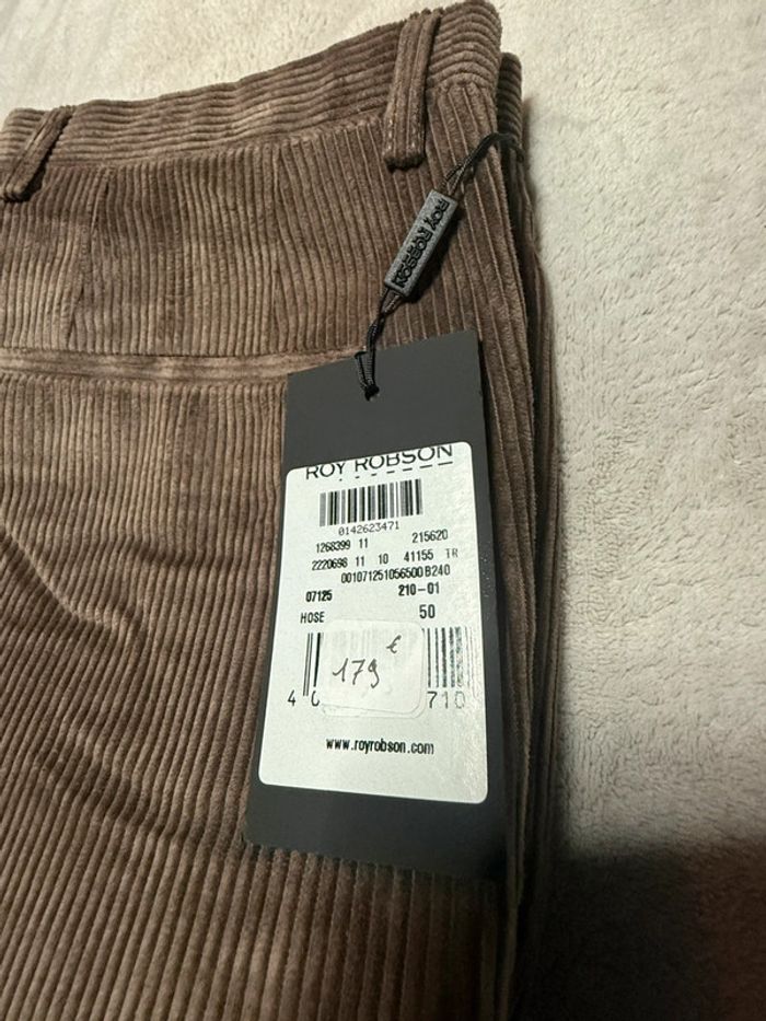 Roy Robson - Pantalon de costume, Marron, taille 42 - photo numéro 2