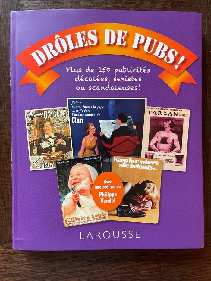 Livre drôles de pubs