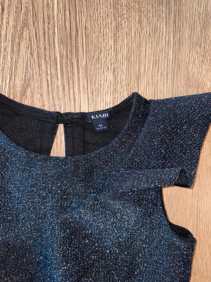 Robe fluide et légère paillette Kiabi 4 ans - photo numéro 2