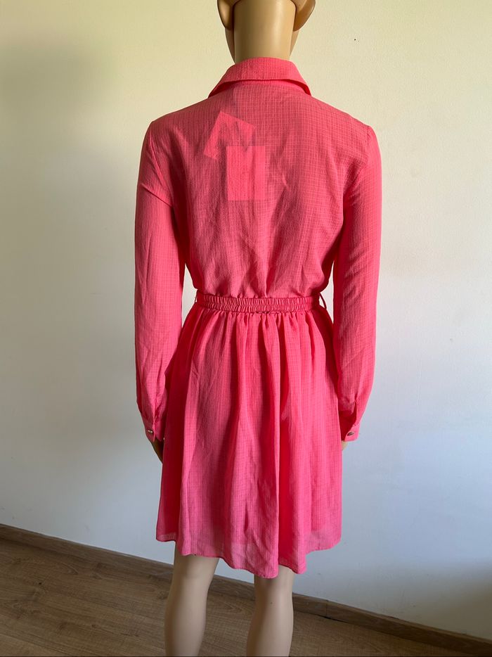 Robe rose neuve à manches longues Naf Naf taille 36 (valeur 70€) - photo numéro 5