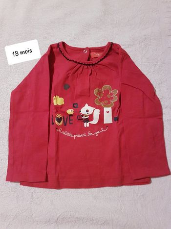T-shirt tissaia 18 mois