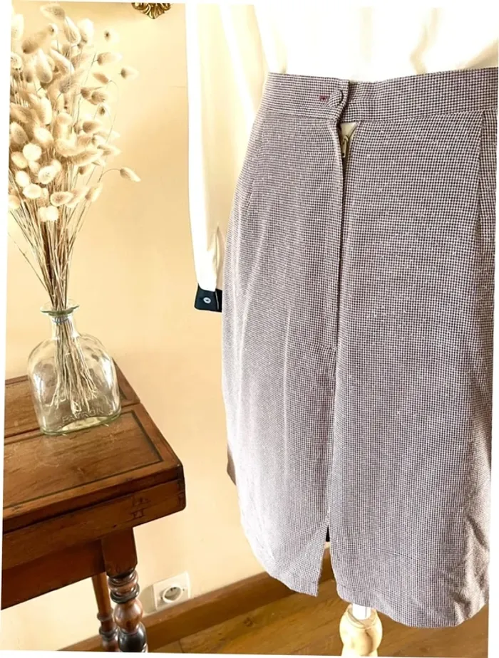 Sublime Jupe Élégante - Image d’un Jour (Vintage) - Taille M - photo numéro 5