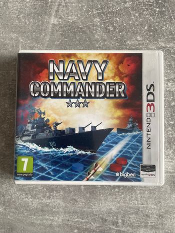 Jeu pour Nintendo 3DS, Navy commander en français.