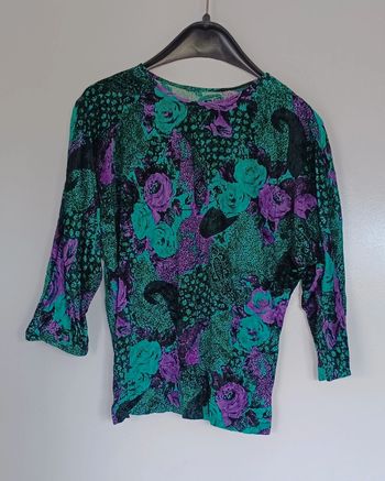 Haut coloré velours