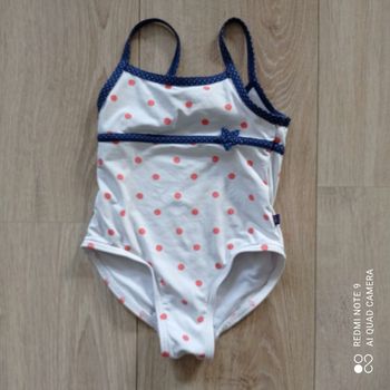 Maillot de bain à pois 18mois