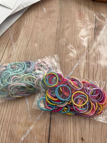 Lot de paks d’élastique pour cheveux n°175