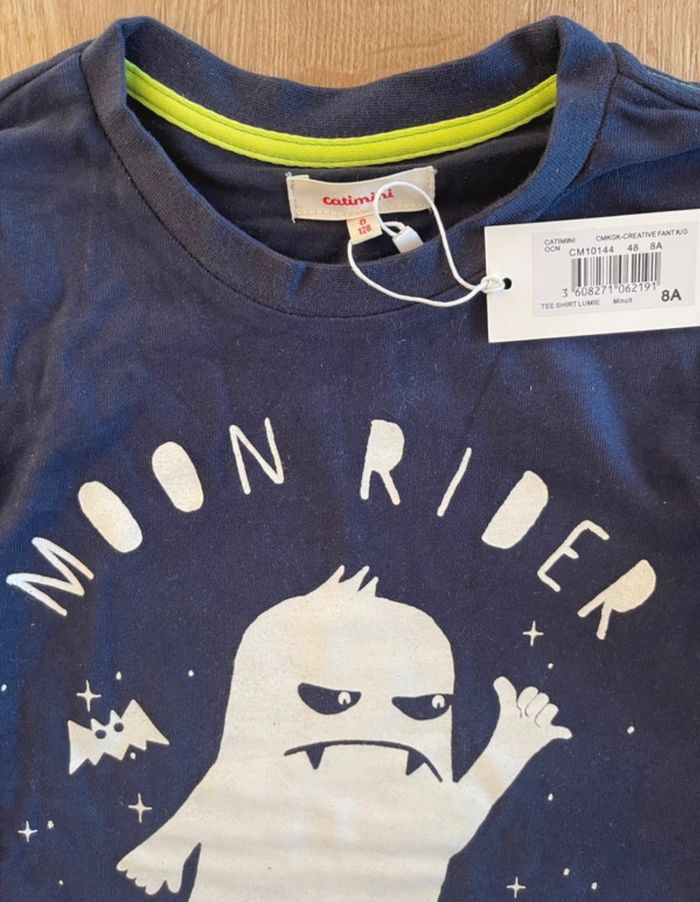 Tee shirt catimini taille 8 ans neuf avec étiquettes - photo numéro 2