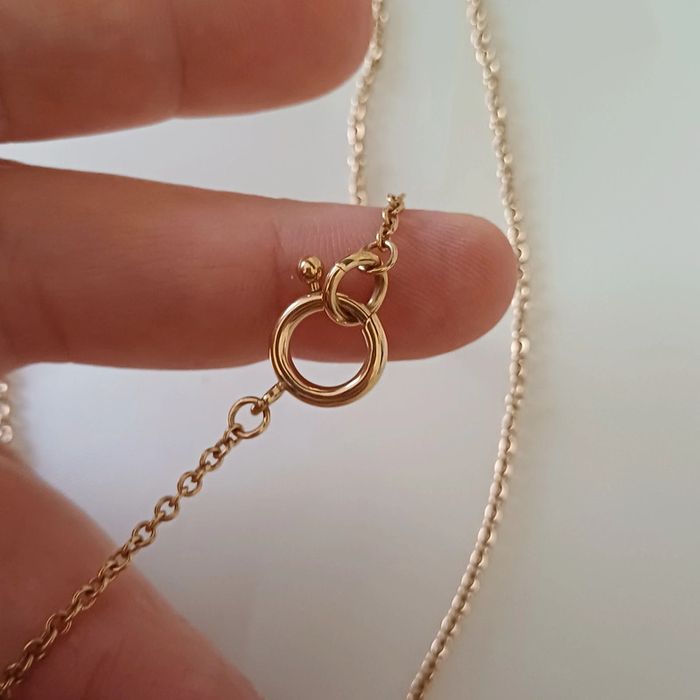 Collier moshino en métal doré - photo numéro 4