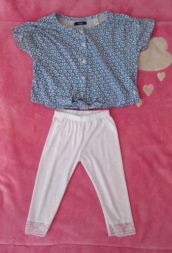 Ensemble Okaïdi taille 4 ans en très bon état