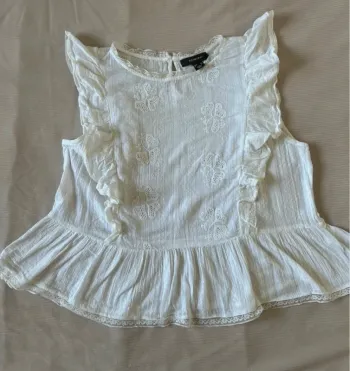 Blouse sans manche primark blanche taille xl
