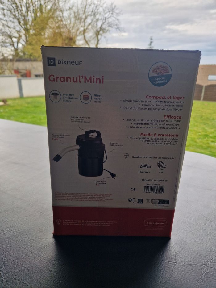 Aspirateur pour cendres et poussières de Granulés - photo numéro 3