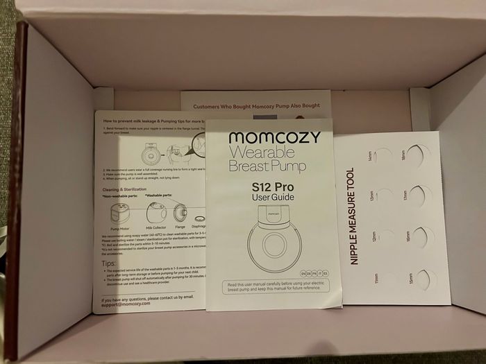Tire-lait momcozy S12 pro + accessoires - photo numéro 4